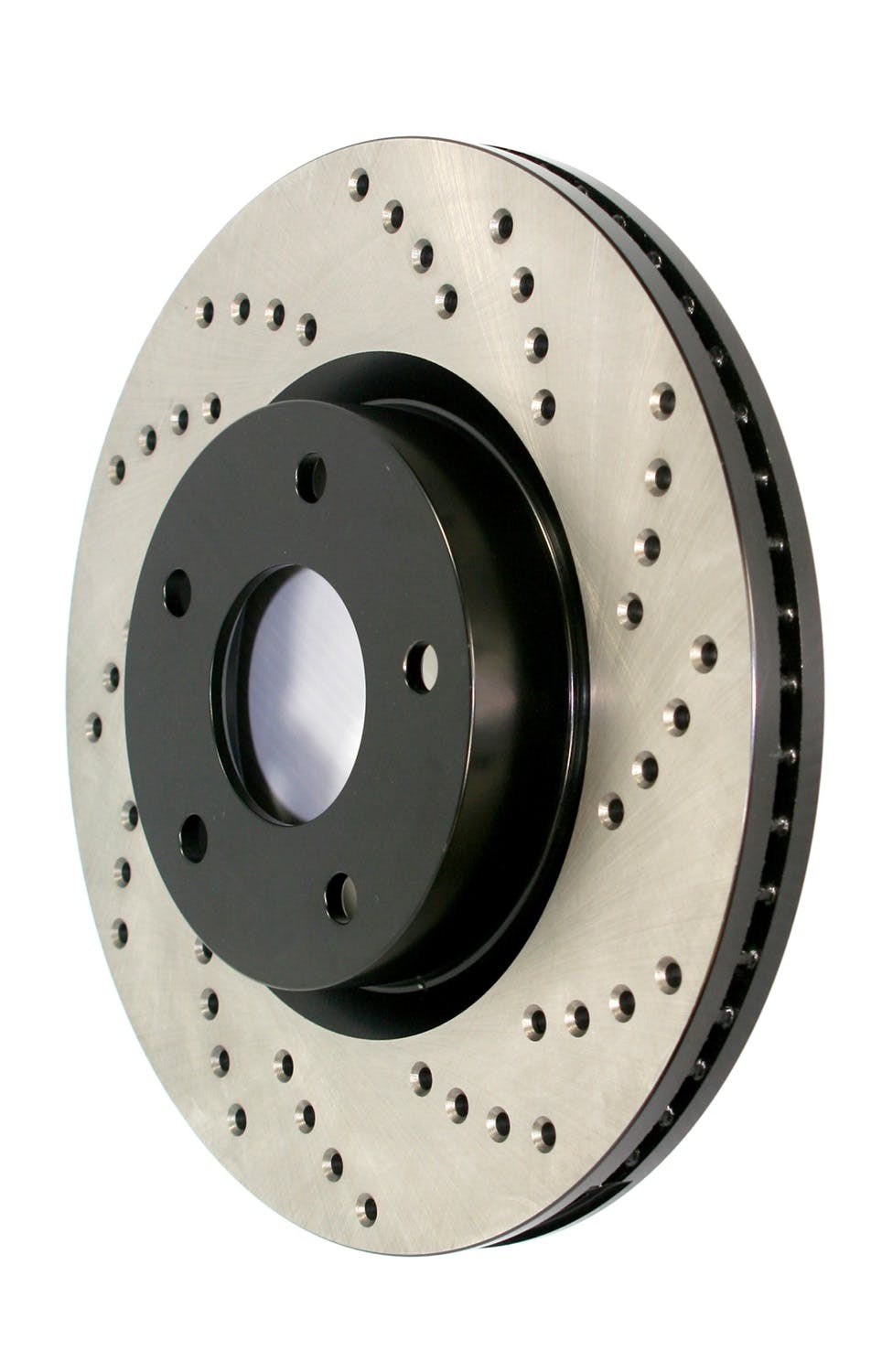 Left StopTech 128.20032L Sport Drilled Rotor 